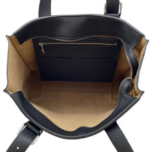 Load image into Gallery viewer, LOEWE buckle zipper tote Black B692K99X03 Leather
