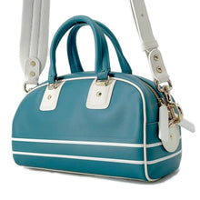 将图像加载到图库查看器中，Dior Dior Vibe 2way Handbag White/Turquise Blue M6209OOBR Leather
