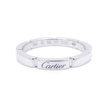 将图像加载到图库查看器中，CARTIER Mayon PANTHERE Ring Size 55 B4083500 18K White Gold
