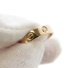 将图像加载到图库查看器中，CARTIER Mini Love Ring 1PD Size 49/#9 B4050700 18K Pink Gold
