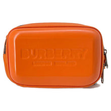 将图像加载到图库查看器中，BURBERRY Logo Crossbody Bag Orange 8021572 Rubber Nylon
