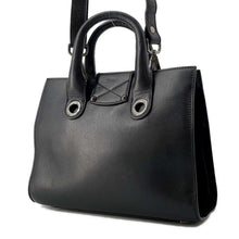 Load image into Gallery viewer, JIMMY CHOO Riley 2wayBag Black Leather
