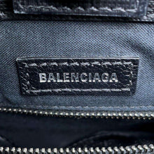 将图像加载到图库查看器中，BALENCIAGA Shopping tote Black 597858 Leather Size XXS
