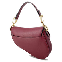 将图像加载到图库查看器中，Dior Saddle bag Red M0447CWVG Leather Size Mini
