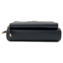 Load image into Gallery viewer, Dior Calo Double Pouch Shoulder Bag Black S7431UBAE Leather
