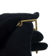 Load image into Gallery viewer, CELINE Triomphe Logo Bracelet Gold Metal
