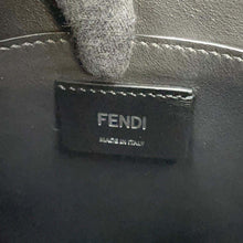 将图像加载到图库查看器中，FENDI 2way Shopping Tote Black 7VA512 Leather
