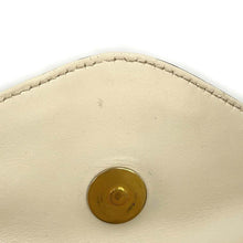 Load image into Gallery viewer, GUCCI Broadway ChainShoulder Bag White 453778 Leather Faux Pearl  Rhinestone
