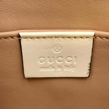 Load image into Gallery viewer, GUCCI Broadway ChainShoulder Bag White 453778 Leather Faux Pearl  Rhinestone
