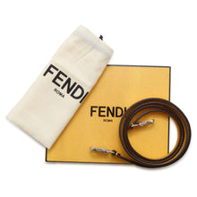 将图像加载到图库查看器中，FENDI Flat Bucket Shoulder Bag Yellow 7M0311 Leather
