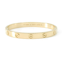 将图像加载到图库查看器中，CARTIER love bracelet Size 16 B6035516 18K Yellow Gold
