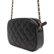 将图像加载到图库查看器中，CHANEL ChainShoulder Bag Matelasse CC Logo Black AP3998 Caviar Leather
