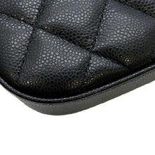 将图像加载到图库查看器中，CHANEL ChainShoulder Bag Matelasse CC Logo Black AP3998 Caviar Leather
