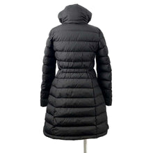 将图像加载到图库查看器中，MONCLER Flammette Long Down Jacket Size 1 Black H2 093 1C509 00 Nylon100%
