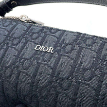 将图像加载到图库查看器中，Dior Roller Mini Messenger Bag Black 1ESPO219YKY Canvas Leather
