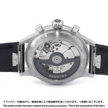 将图像加载到图库查看器中，Breguet Type 20 Chronograph 2057 W42mm Stainless Steel Leather Black Dial 2057ST/92/3WU
