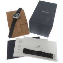 Load image into Gallery viewer, Breguet Type 20 Chronograph 2057 W42mm Stainless Steel Leather Black Dial 2057ST/92/3WU
