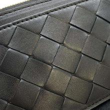 将图像加载到图库查看器中，Bottega Veneta INTRECCIATO Coin purse Black 608784 Leather
