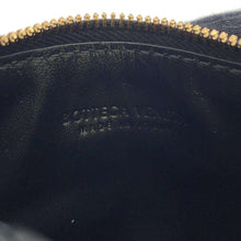 将图像加载到图库查看器中，Bottega Veneta INTRECCIATO Coin purse Black 608784 Leather
