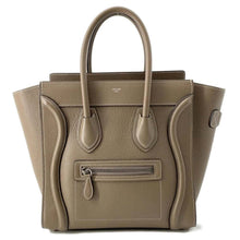 将图像加载到图库查看器中，CELINE Luggage shopper Suri 189793 Calf Leather Size micro
