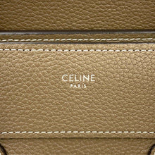 将图像加载到图库查看器中，CELINE Luggage shopper Suri 189793 Calf Leather Size micro
