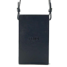 将图像加载到图库查看器中，FENDI Box Shoulder Bag Black 7VA519 Leather
