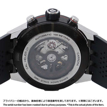 将图像加载到图库查看器中，TAG HEUER Carrera Caliber Heuer 01 Chronograph W45mm Stainless Steel Rubber Black Dial CAR2A1Z.FT6044
