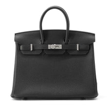 将图像加载到图库查看器中，HERMES Birkin Black Togo Leather Size 25
