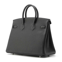 将图像加载到图库查看器中，HERMES Birkin Black Togo Leather Size 25
