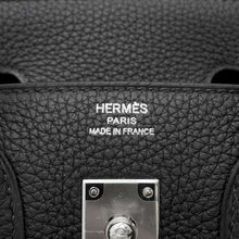 将图像加载到图库查看器中，HERMES Birkin Black Togo Leather Size 25
