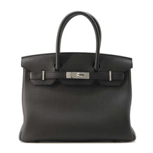 将图像加载到图库查看器中，HERMES Birkin Black Togo Leather Size 30
