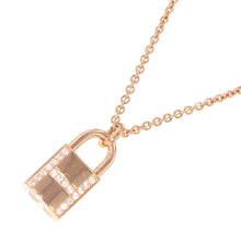 Load image into Gallery viewer, HERMES Amulette Cadena Kelly Necklace 18K Pink Gold
