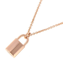 Load image into Gallery viewer, HERMES Amulette Cadena Kelly Necklace 18K Pink Gold
