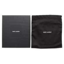 将图像加载到图库查看器中，SAINT LAURENT PARIS Fragment Zip Card Case Light Musk 609362 Smooth Cowhide Leather
