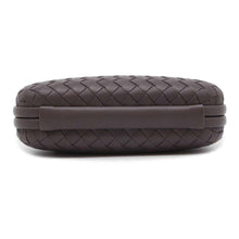 Load image into Gallery viewer, Bottega Veneta INTRECCIATO Knot Clutch Bag Brown 498478 Leather
