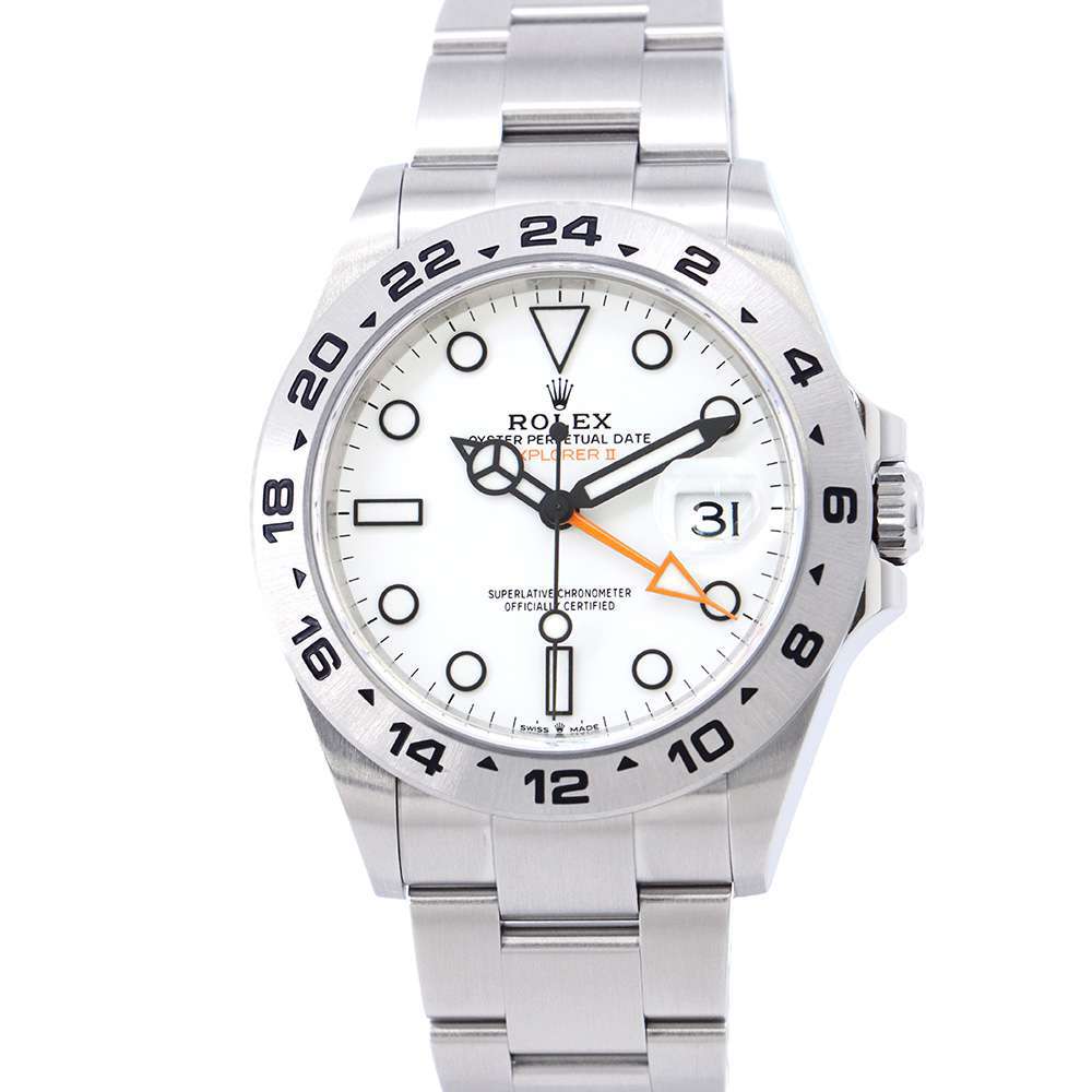 ROLEX Explorer II W42mm Stainless Steel White Dial226570