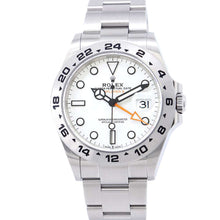 将图像加载到图库查看器中，ROLEX Explorer II W42mm Stainless Steel White Dial 226570
