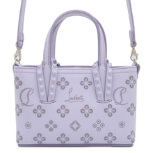 将图像加载到图库查看器中，Christian Louboutin CABATA E/W Nano 2wayShoulder Mini Tote lilac 3225080 Calf Leather Rubber Size Nano
