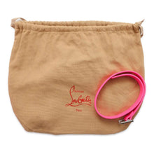 将图像加载到图库查看器中，Christian Louboutin CARASKY Shoulder Bag Pink 3225079 Leather
