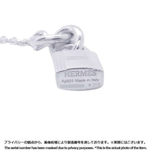 将图像加载到图库查看器中，HERMES Amulette Cadena Kelly Necklace *Chain length 19.7&quot; SV925
