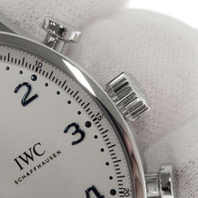 将图像加载到图库查看器中，IWC Portugieser Chronograph W41mm Stainless Steel Silver Dial IW371617
