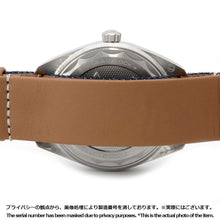 将图像加载到图库查看器中，OMEGA Seamaster Railmaster W40mm Stainless Steel Denim Leather Blue Dial 220.12.40.20.03.001
