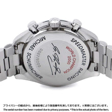 将图像加载到图库查看器中，OMEGA Speedmaster Racing Schumacher Limited Edition W39mm Stainless Steel Black Dial3518.50.00
