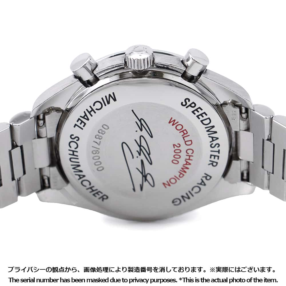 OMEGA Speedmaster Racing Schumacher Limited Edition W39mm Stainless St GALLERY RARE Global Online Store