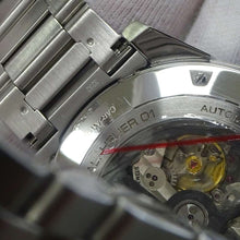 将图像加载到图库查看器中，TAG HEUER Carrera Caliber Heuer 01 Chronograph W45mm Stainless Steel Black Dial CAR2A1W.BA0703
