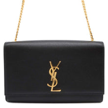 Load image into Gallery viewer, SAINT LAURENT PARIS Classic Kate ChainShoulder Bag Black 364021 Leather
