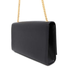 Load image into Gallery viewer, SAINT LAURENT PARIS Classic Kate ChainShoulder Bag Black 364021 Leather
