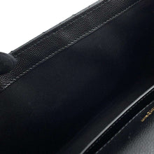 将图像加载到图库查看器中，SAINT LAURENT PARIS Envelope ChainShoulder Bag Black 600185 Leather
