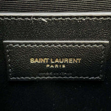 将图像加载到图库查看器中，SAINT LAURENT PARIS Envelope ChainShoulder Bag Black 600185 Leather
