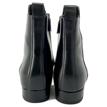 将图像加载到图库查看器中，SAINT LAURENT PARIS Side zip boots Black 480085 Leather Size 40 1/2
